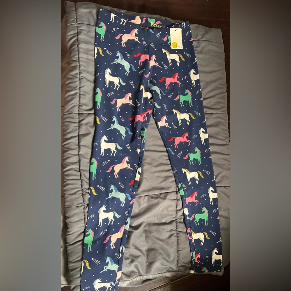 Mini Boden Unicorn Leggings